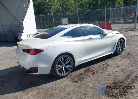2017 Infiniti Q60 2.0T Premium из США, поврежденный, VIN JN1CV7ELXHM320735